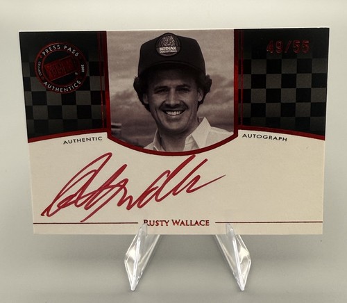 2009 press pass - 2009, rusty