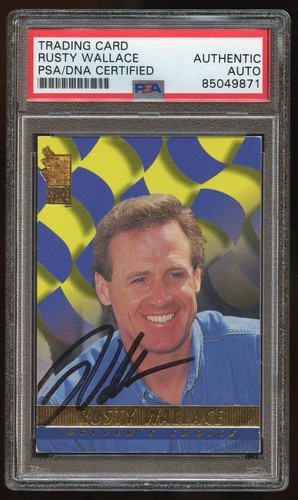 Rusty wallace dc9 signed - rusty,